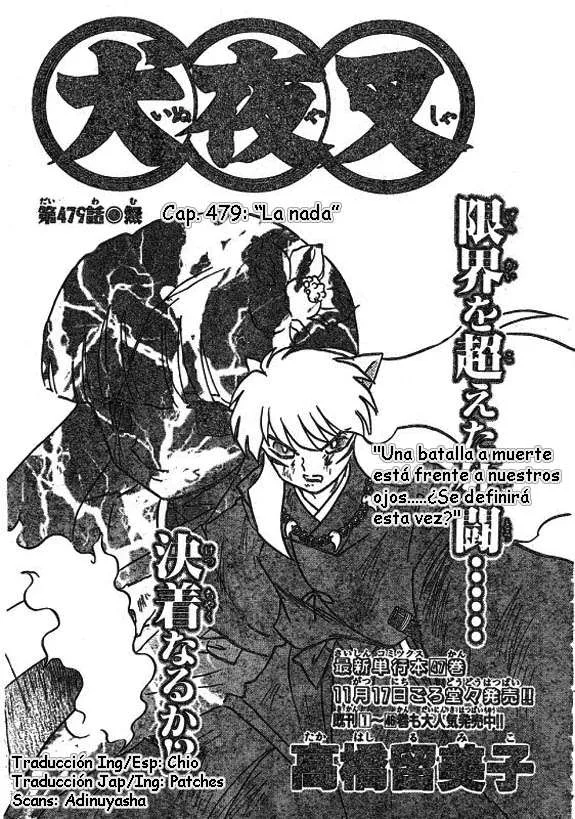Inuyasha Capítulo 479 en Línea - página 1
