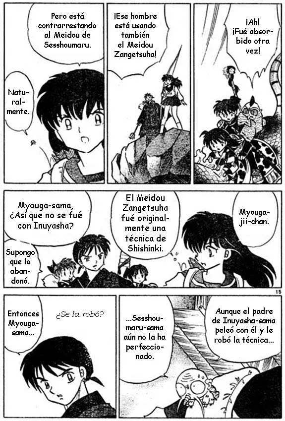 Inuyasha Capítulo 490 en Línea - página 15