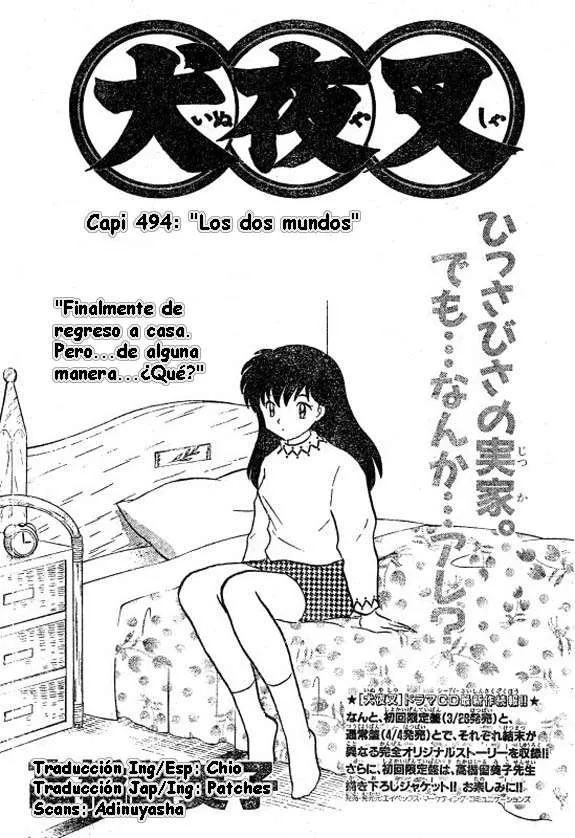 Inuyasha Capítulo 494 en Línea - página 1