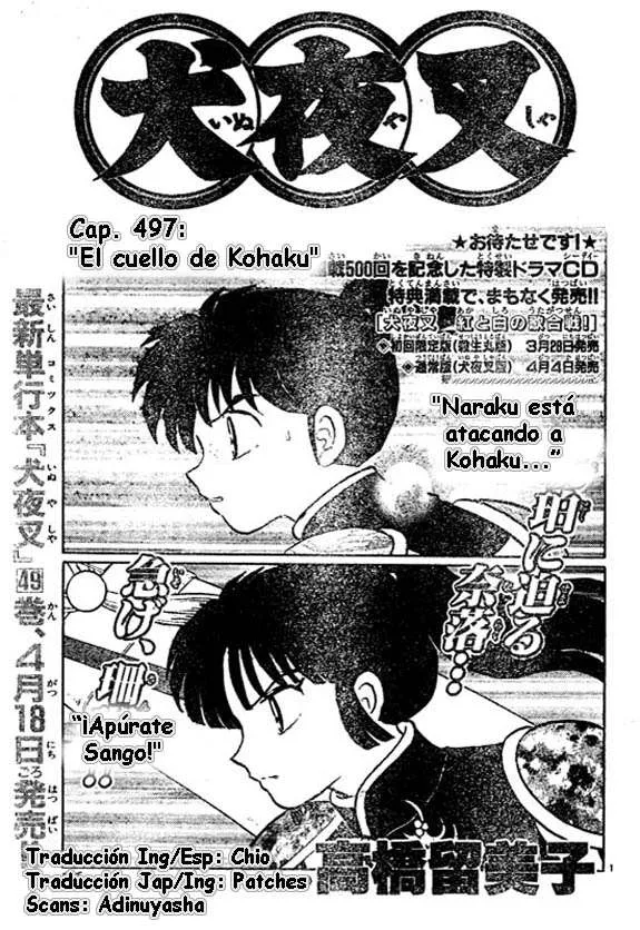 Inuyasha Capítulo 497 en Línea - página 1