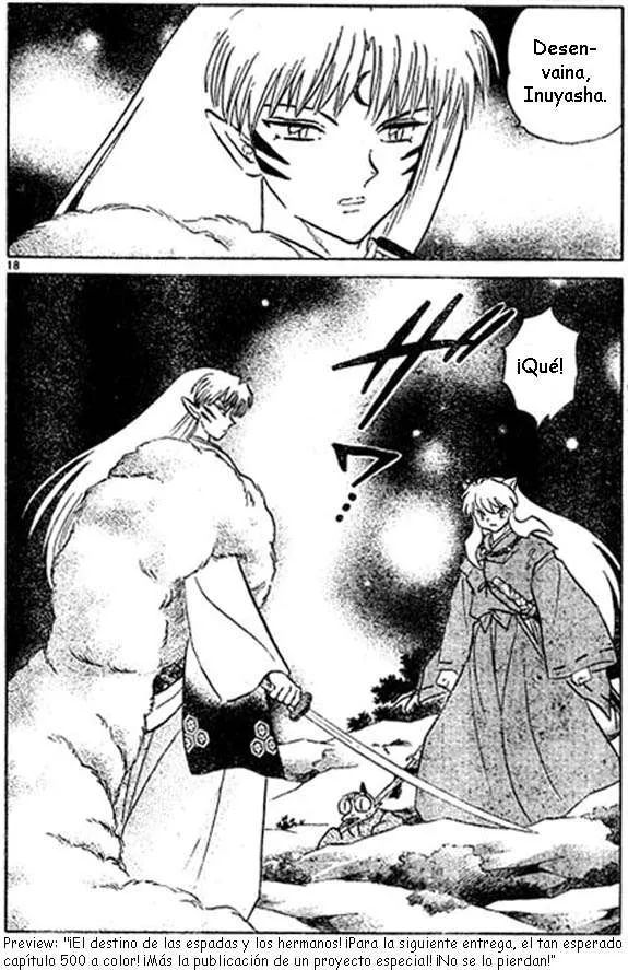 Inuyasha Capítulo 499 en Línea - página 18