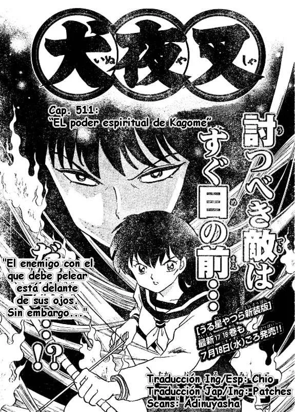 Inuyasha Capítulo 511 en Línea - página 1