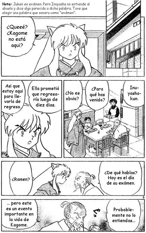 Inuyasha Capítulo 520 en Línea - página 5