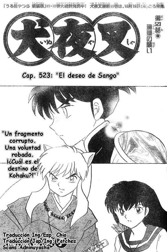 Inuyasha Capítulo 523 en Línea - página 1