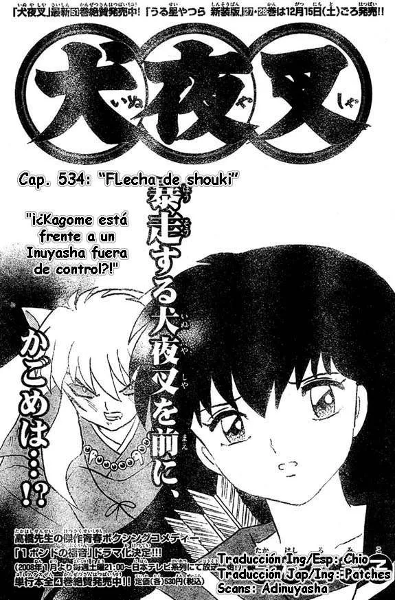 Inuyasha Capítulo 534 en Línea - página 1