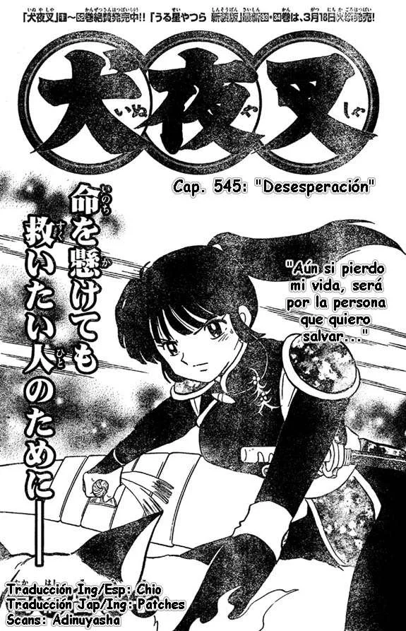 Inuyasha Capítulo 545 en Línea - página 1