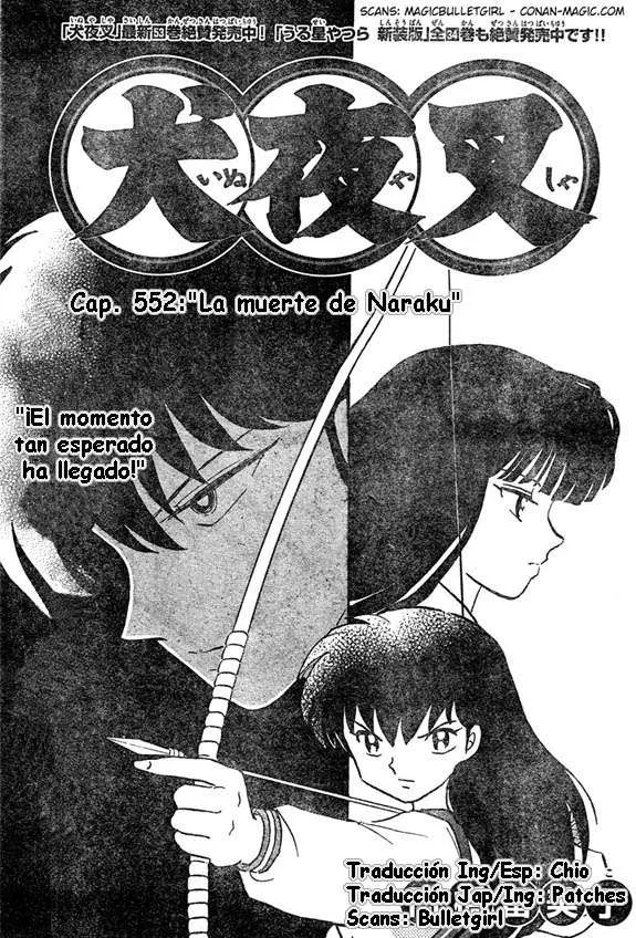 Inuyasha Capítulo 552 en Línea - página 1