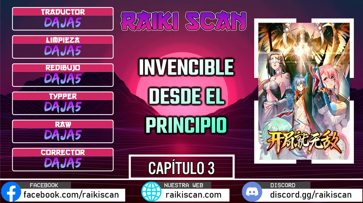 Invencible desde el principio Capítulo 3 en Línea - página 1