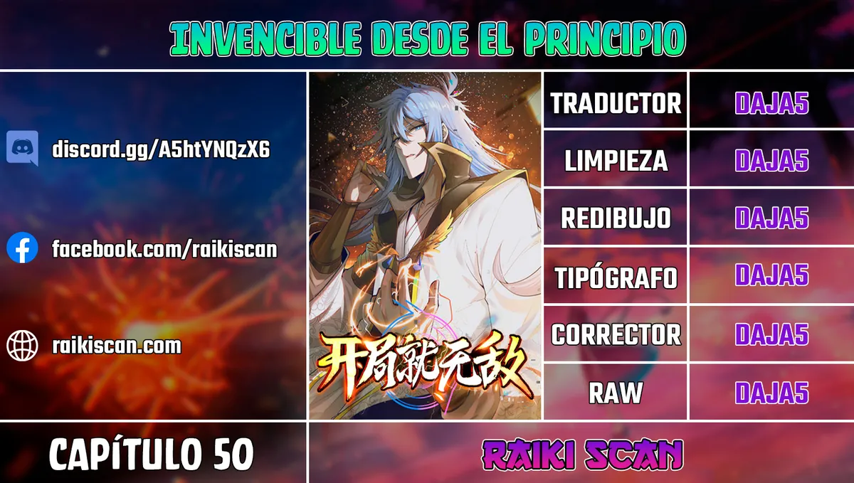 Invencible desde el principio Capítulo 50 en Línea - página 1
