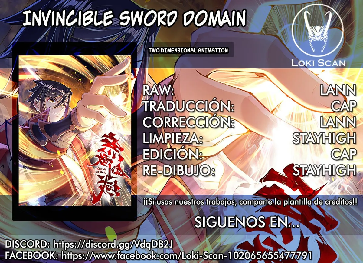 Invincible Sword Domain Capítulo 41 en Línea - página 1