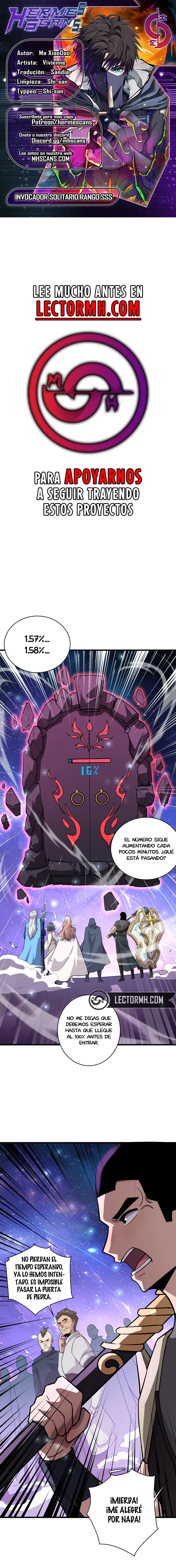 Invocador solitario de rango SSS Capítulo 113.1 en Línea - página 1