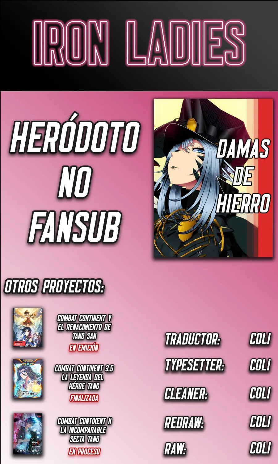 Iron Ladies Capítulo 398 en Línea - página 1