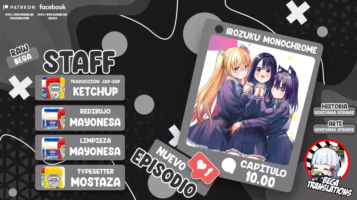 Irozuku Monochrome Capítulo 10 en Línea - página 1