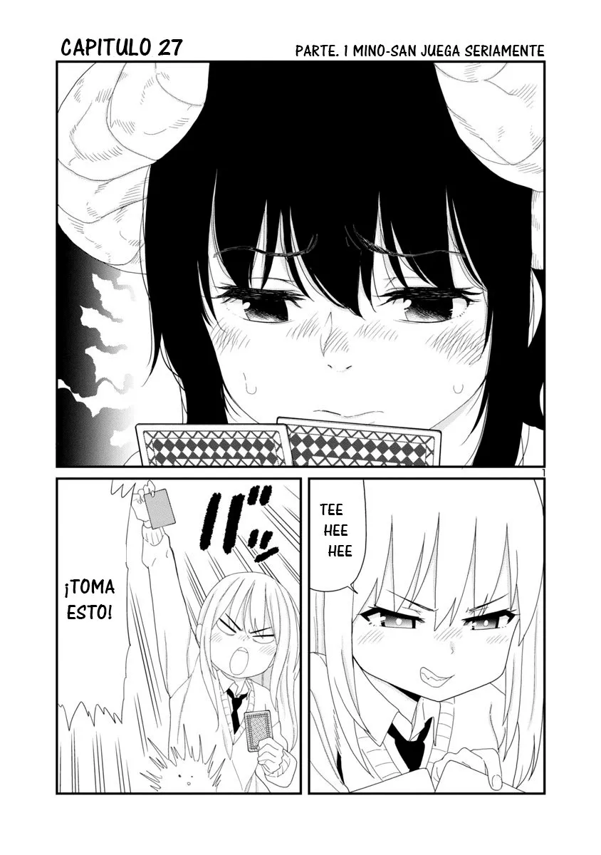 Is it okay to touch Mino-san there? Capítulo 27 en Línea - página 1