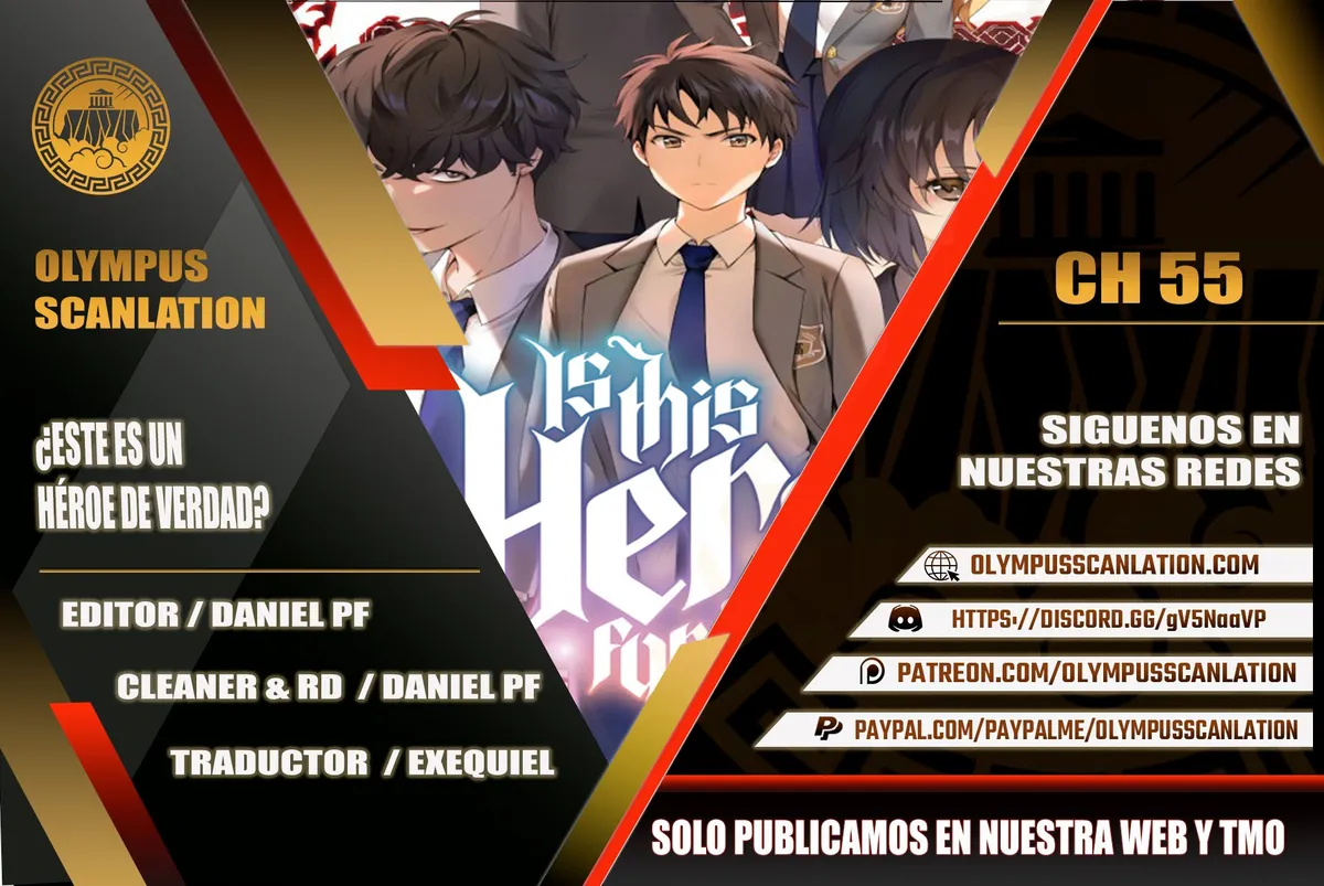 Is This Hero for Real? Capítulo 55 en Línea - página 1