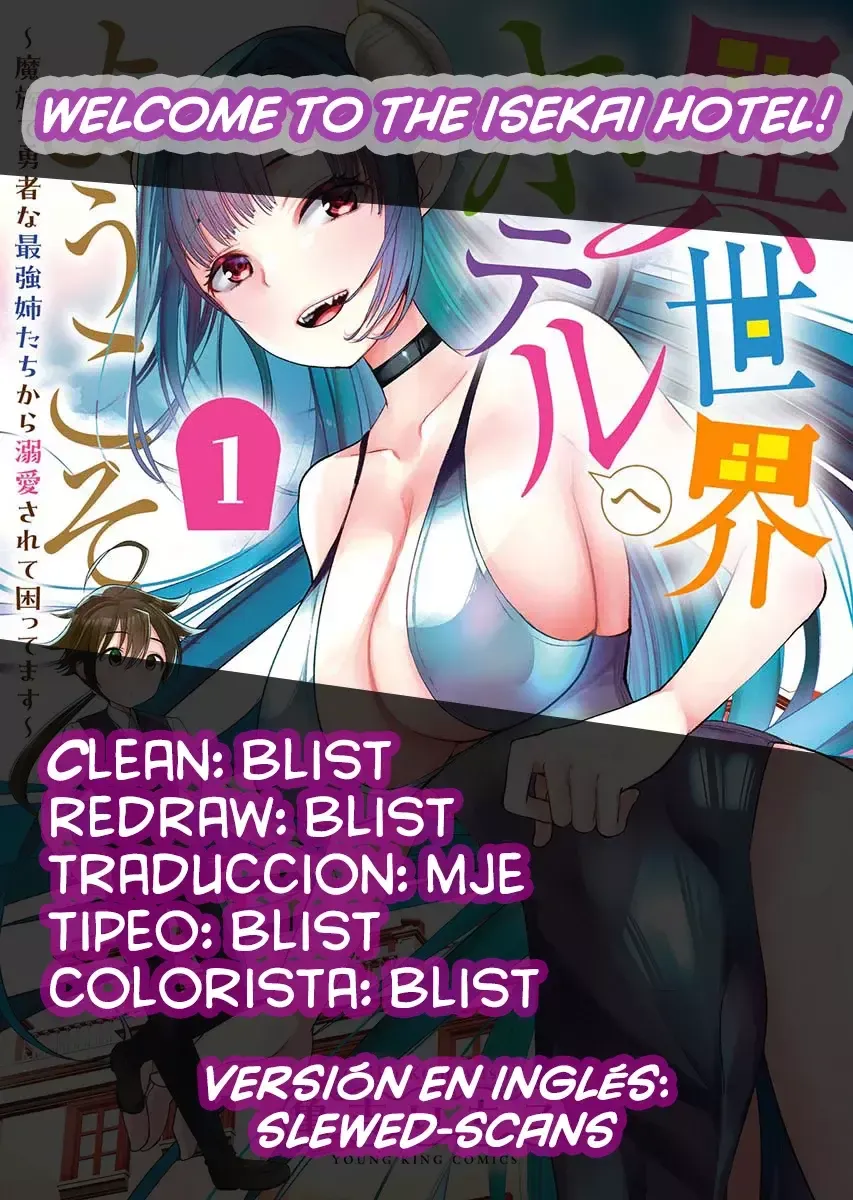 Isekai Hoteru e You Koso ~Mazoku de Yuusha na Saikyou Ane-tachi Kara Dekiai Sarete Komattemasu~ Capítulo 4 en Línea - página 1