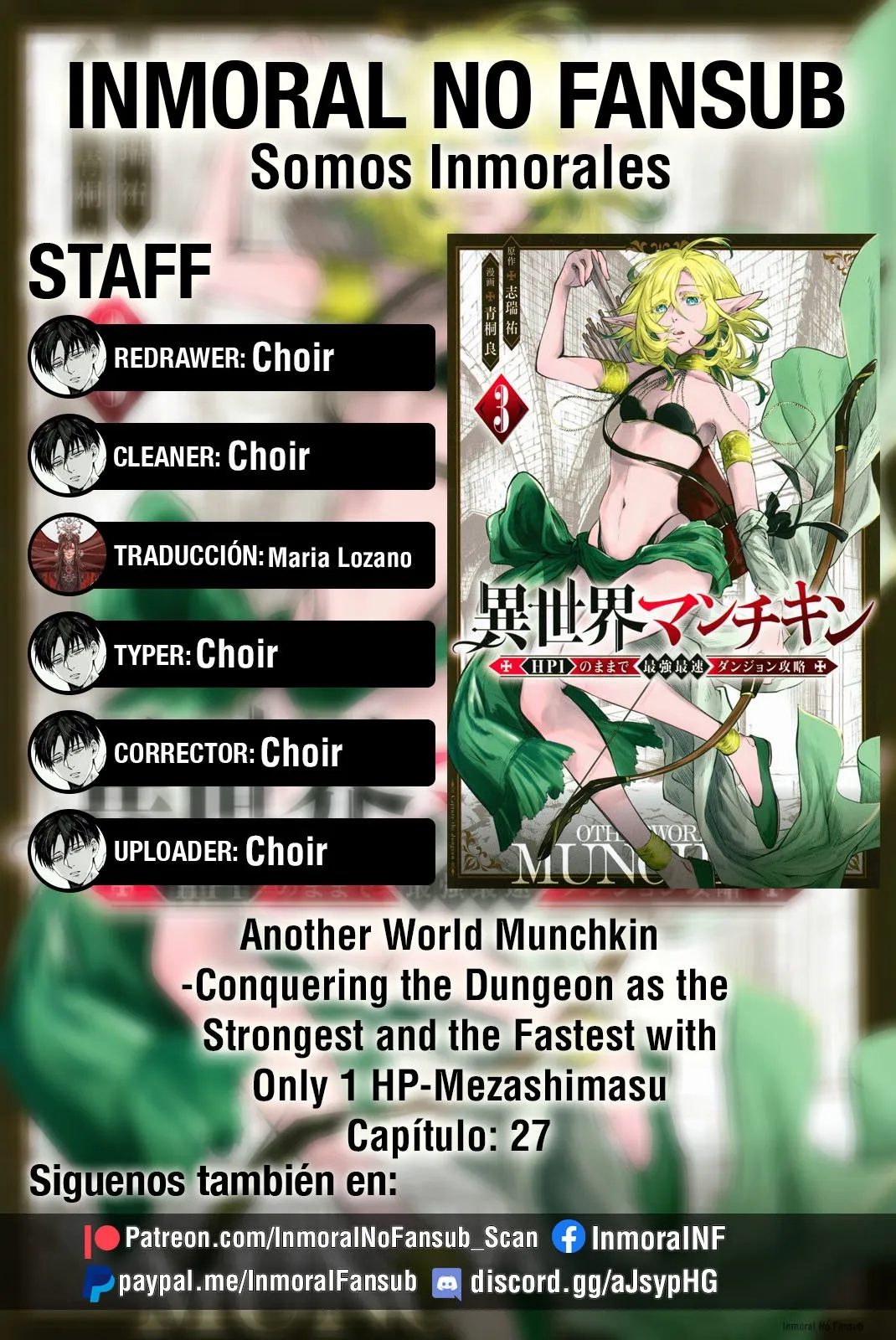 Isekai Man Chikin ― HP 1 no Mama de Saikyou Saisoku Danjon Kouryaku ― Capítulo 27 en Línea - página 1