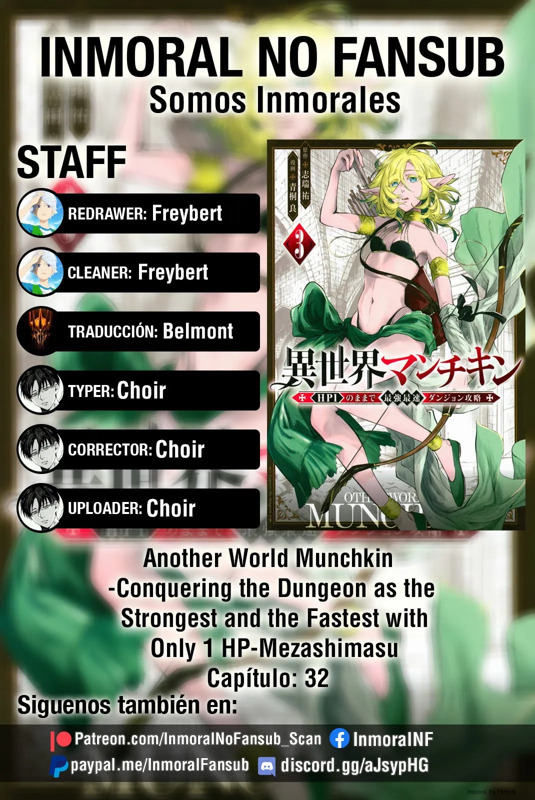 Isekai Man Chikin ― HP 1 no Mama de Saikyou Saisoku Danjon Kouryaku ― Capítulo 32 en Línea - página 1