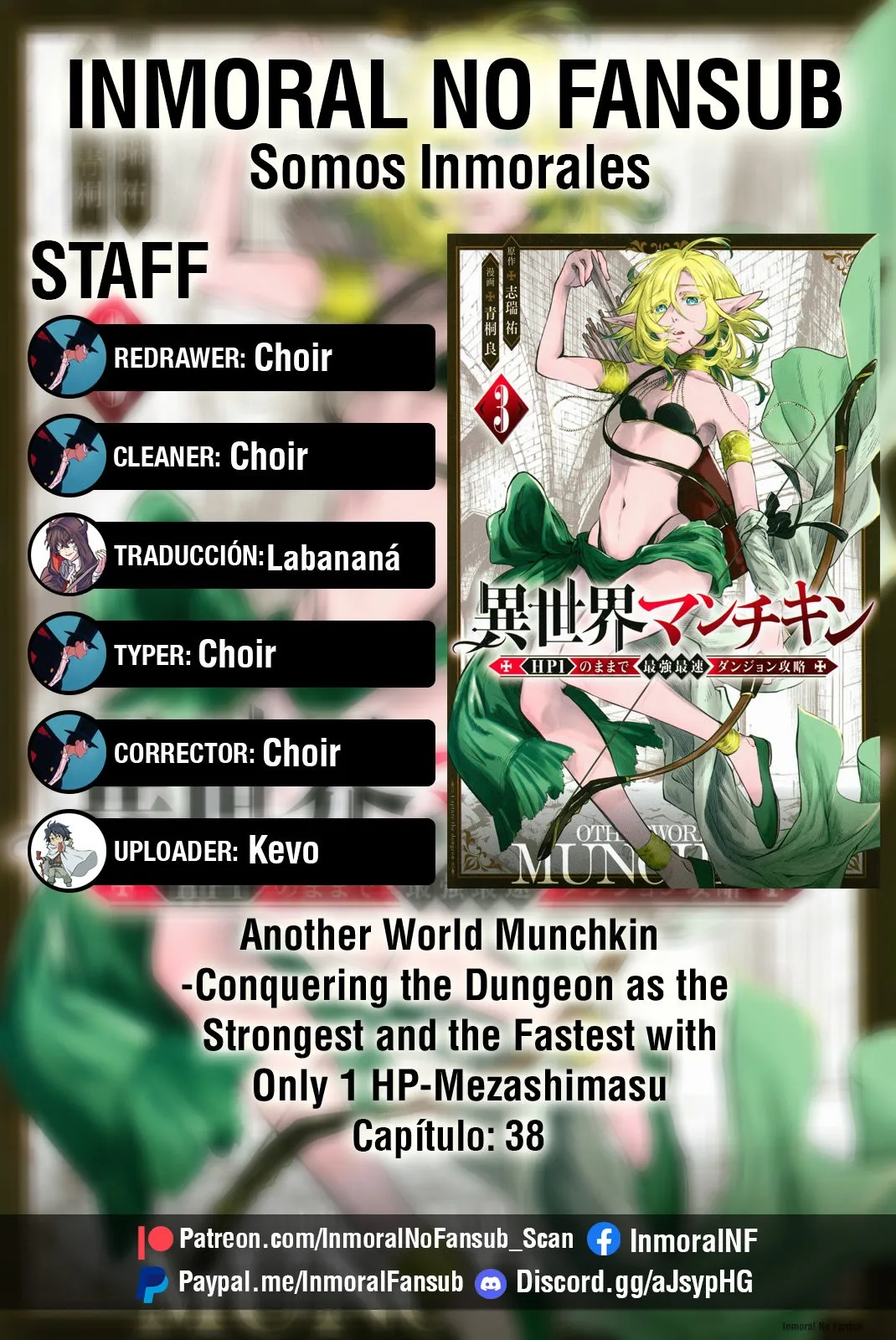 Isekai Man Chikin ― HP 1 no Mama de Saikyou Saisoku Danjon Kouryaku ― Capítulo 38 en Línea - página 1