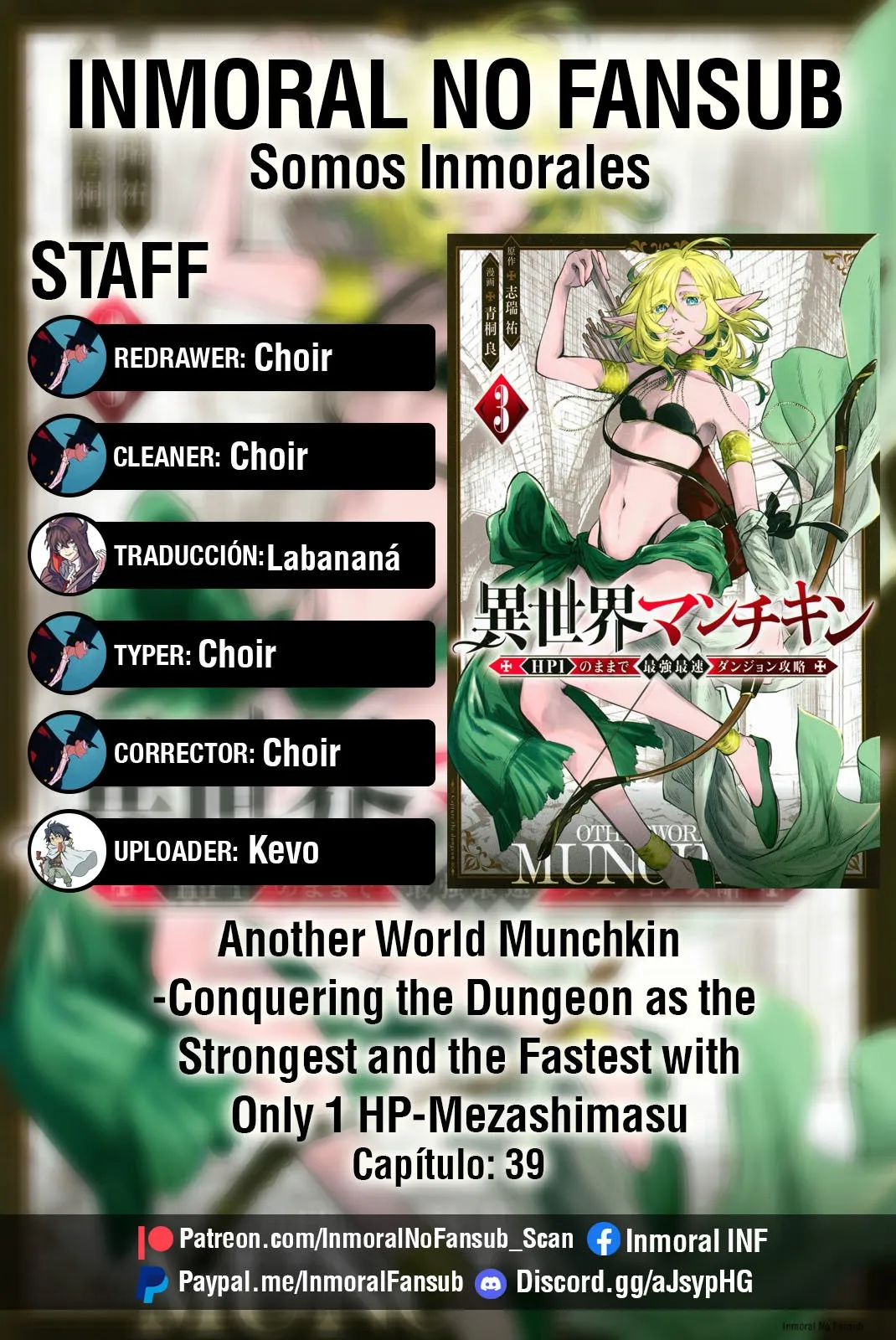 Isekai Man Chikin ― HP 1 no Mama de Saikyou Saisoku Danjon Kouryaku ― Capítulo 39 en Línea - página 1