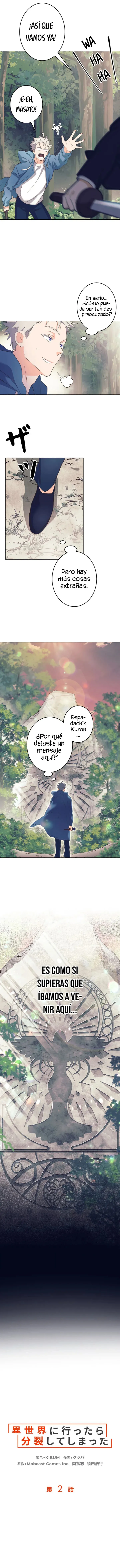 Isekai ni Ittara Bunretsu Shite Shimatta Capítulo 2 en Línea - página 7