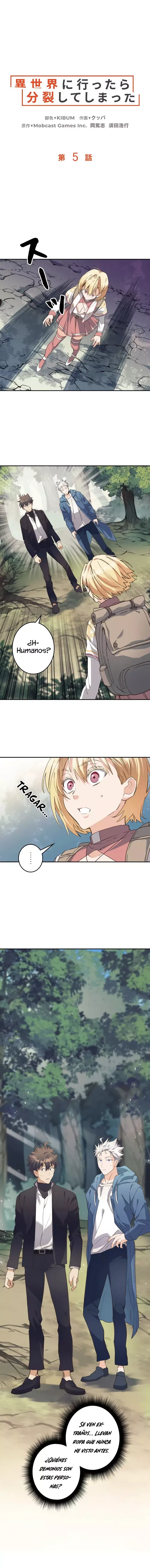 Isekai ni Ittara Bunretsu Shite Shimatta Capítulo 5 en Línea - página 5