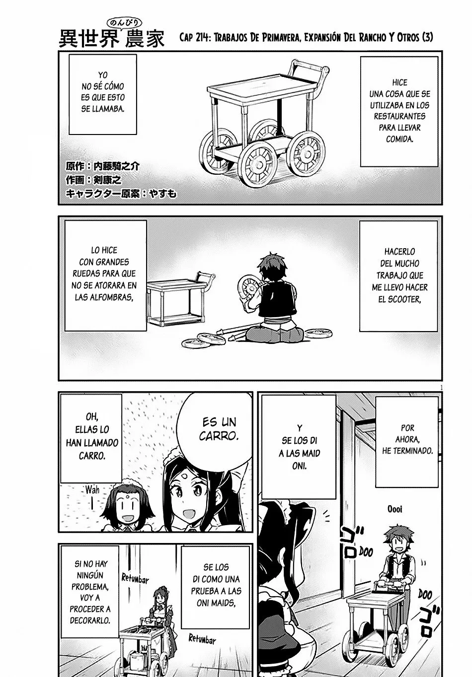 ISEKAI NONBIRI NOUKA Capítulo 214 en Línea - página 1