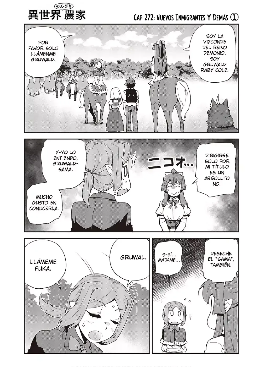 ISEKAI NONBIRI NOUKA Capítulo 272 en Línea - página 1