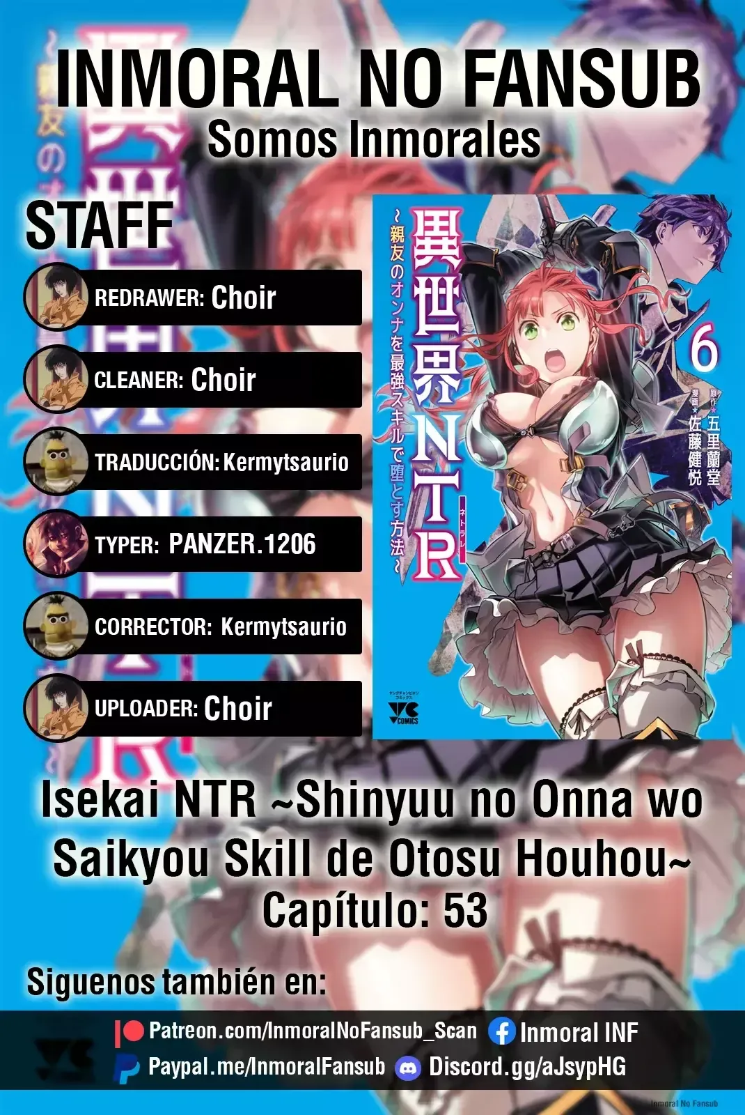 Isekai NTR ~Shinyuu no Onna wo Saikyou Skill de Otosu Houhou~ Capítulo 53 en Línea - página 1