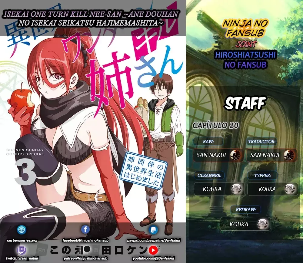 Isekai One Turn Kill Nee-san ~Ane douhan no Isekai Seikatsu Hajimemashita~ Capítulo 20 en Línea - página 1