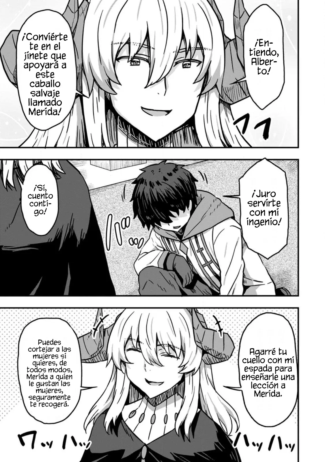 Isekai Saikyou no Yome desu ga, Yoru no Tatakai wa Ore no Hou ga Tsuyoi You desu ~ Chiryaku o Ikashite Nariagaru Harem Senki Capítulo 8.3 en Línea - página 1