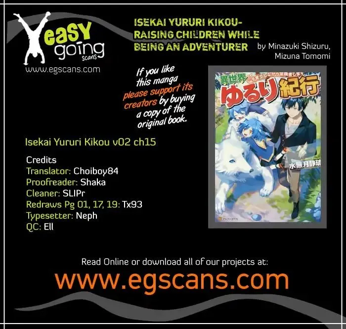 Isekai Yururi Kikou - Kosodateshinagara Boukensha Shimasu Capítulo 15 en Línea - página 1