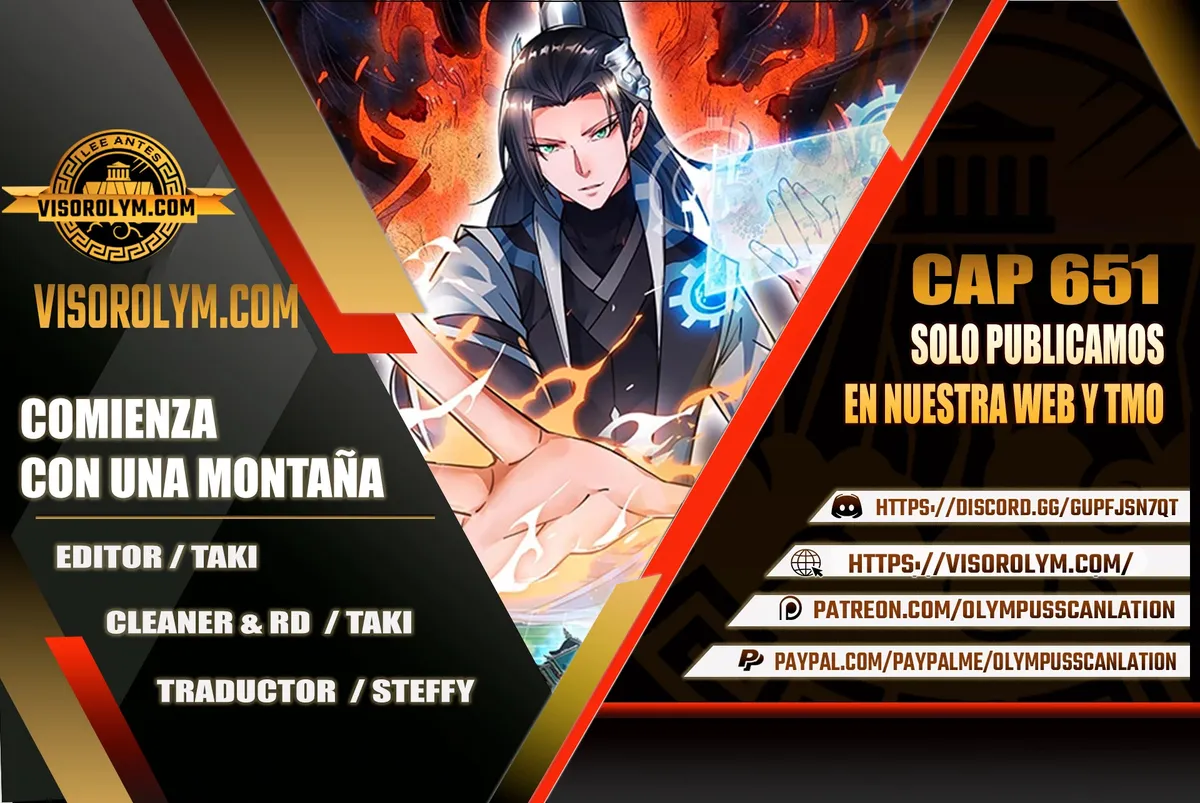 It Starts With A Mountain Capítulo 651 en Línea - página 1