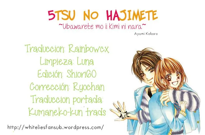 Itsutsu no Hajimete ~Ubawarete mo Ii- Kimi ni Nara~ Capítulo 4 en Línea - página 1