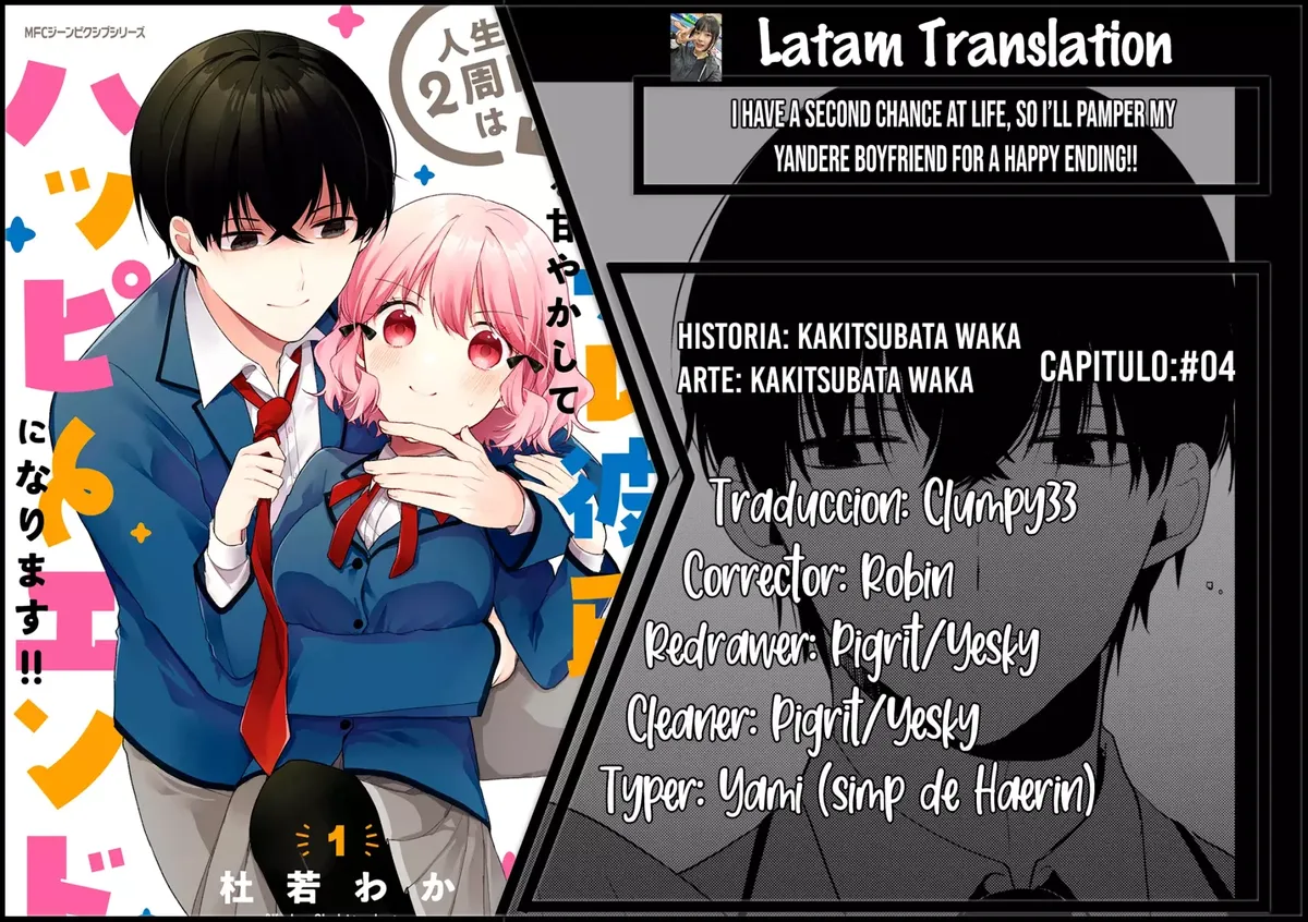 Jinsei 2-Shuume wa Yandere Kareshi wo Amayakashite Happy End ni Narimasu!! Capítulo 4 en Línea - página 1