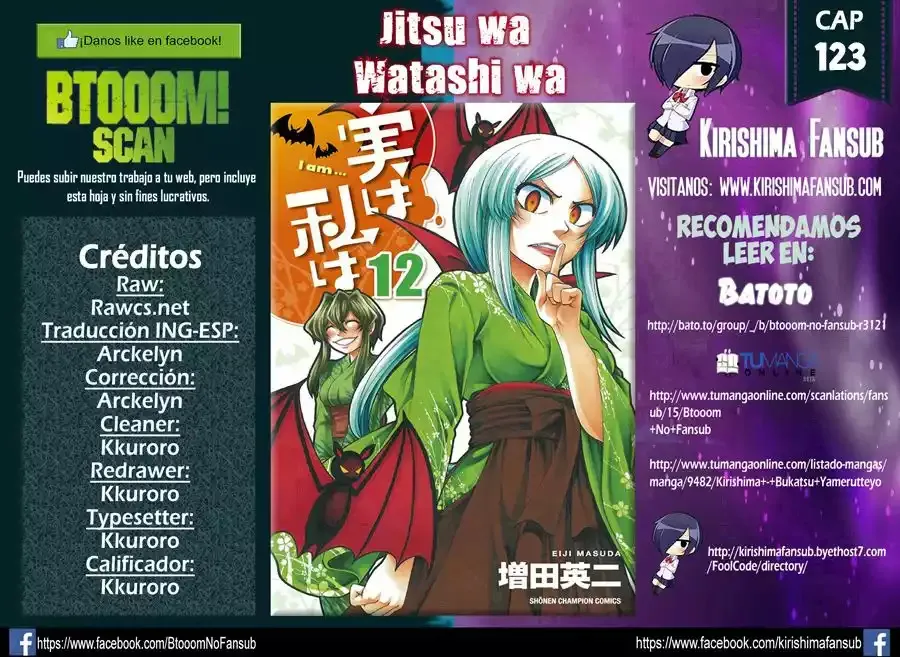 Jitsu wa Watashi wa Capítulo 123 en Línea - página 1