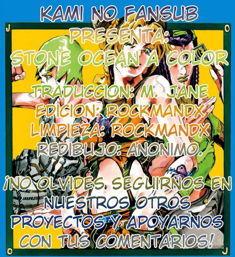 JoJo's Bizarre Adventure Part 6: Stone Ocean Capítulo 28.5 en Línea - página 1