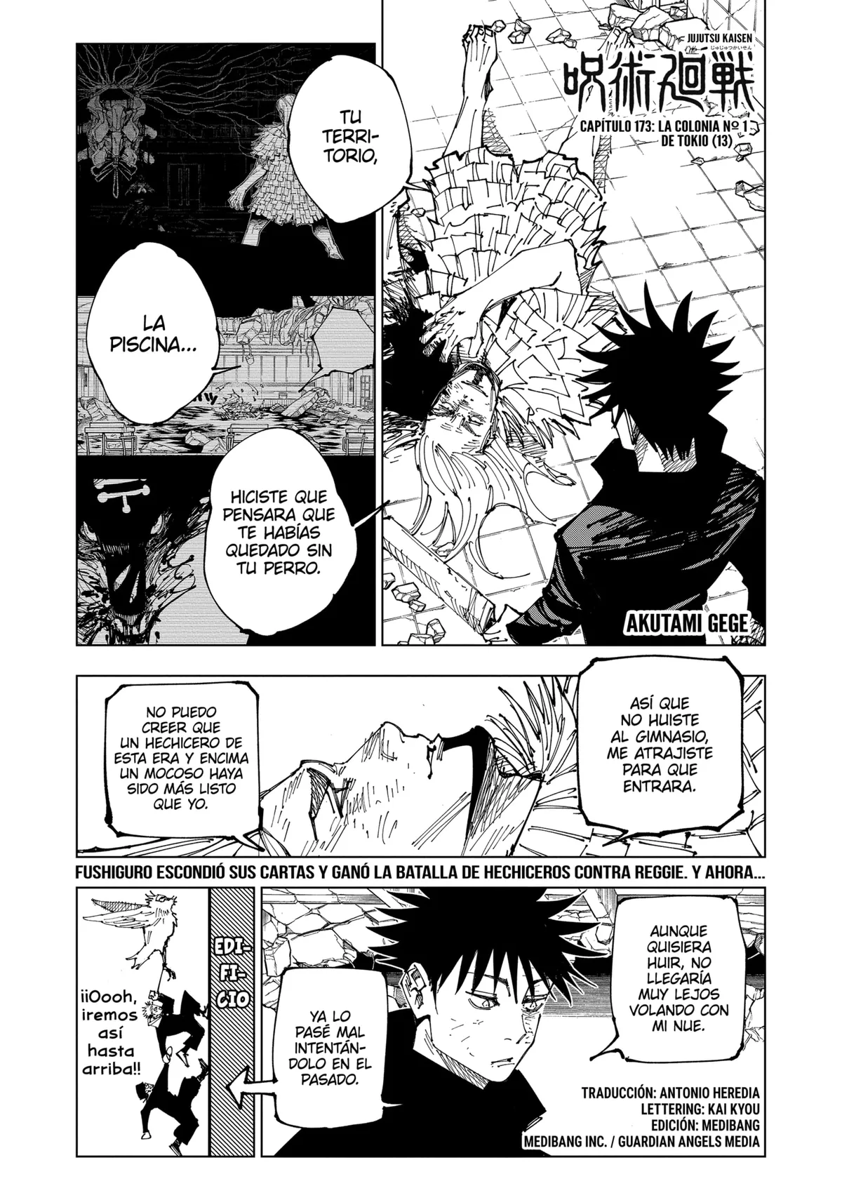 Jujutsu Kaisen Capítulo 173 en Línea - página 1