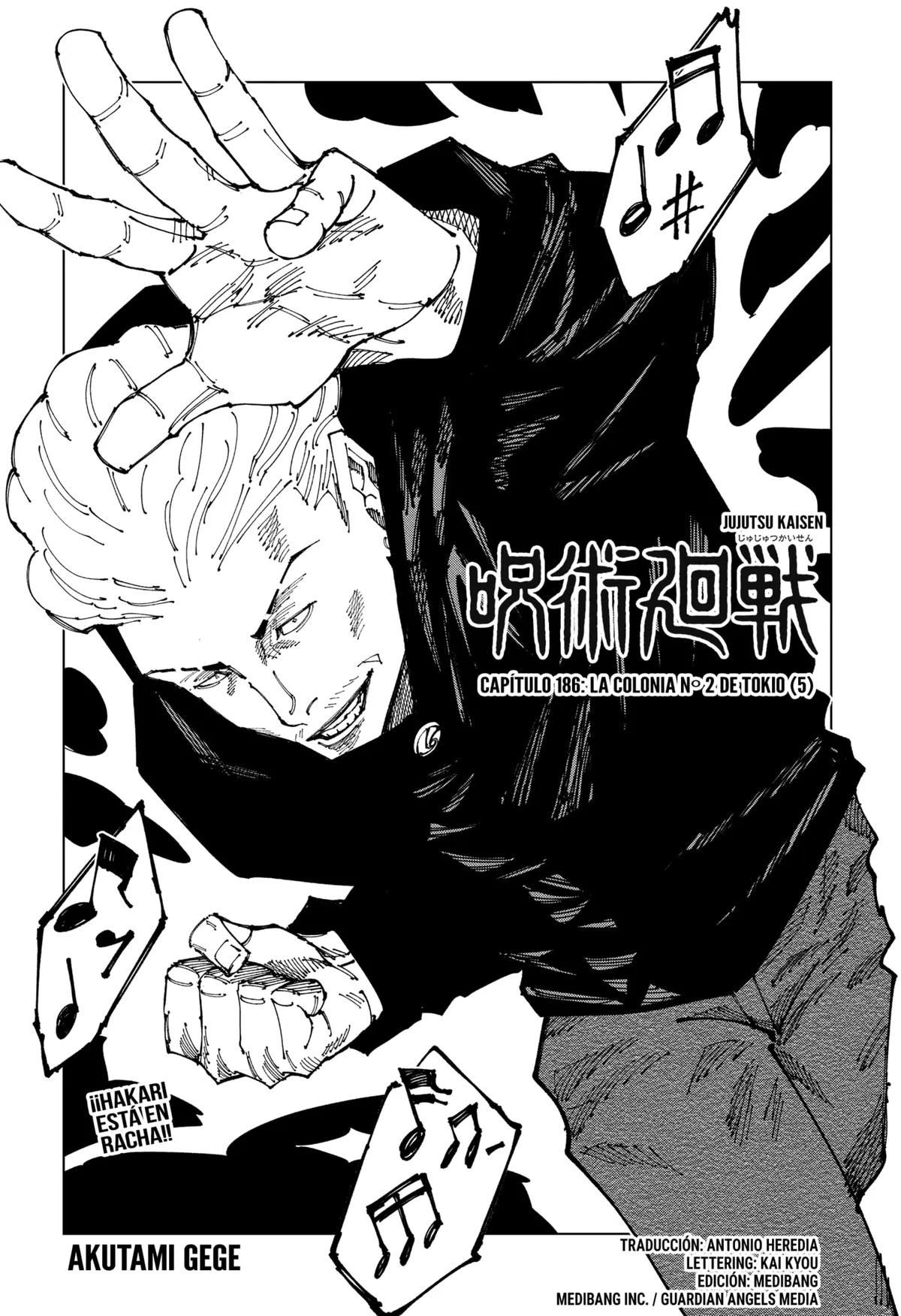 Jujutsu Kaisen Capítulo 186 en Línea - página 1