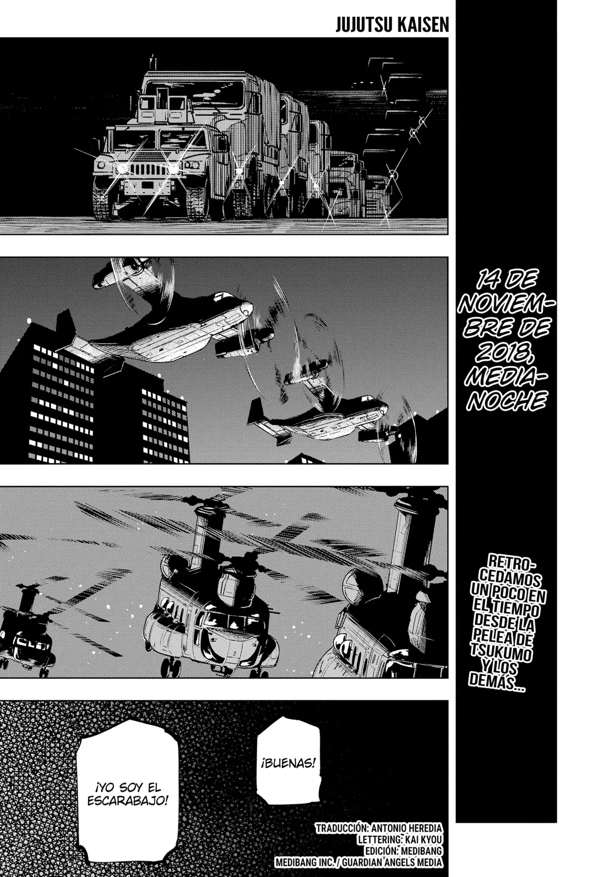 Jujutsu Kaisen Capítulo 209 en Línea - página 1