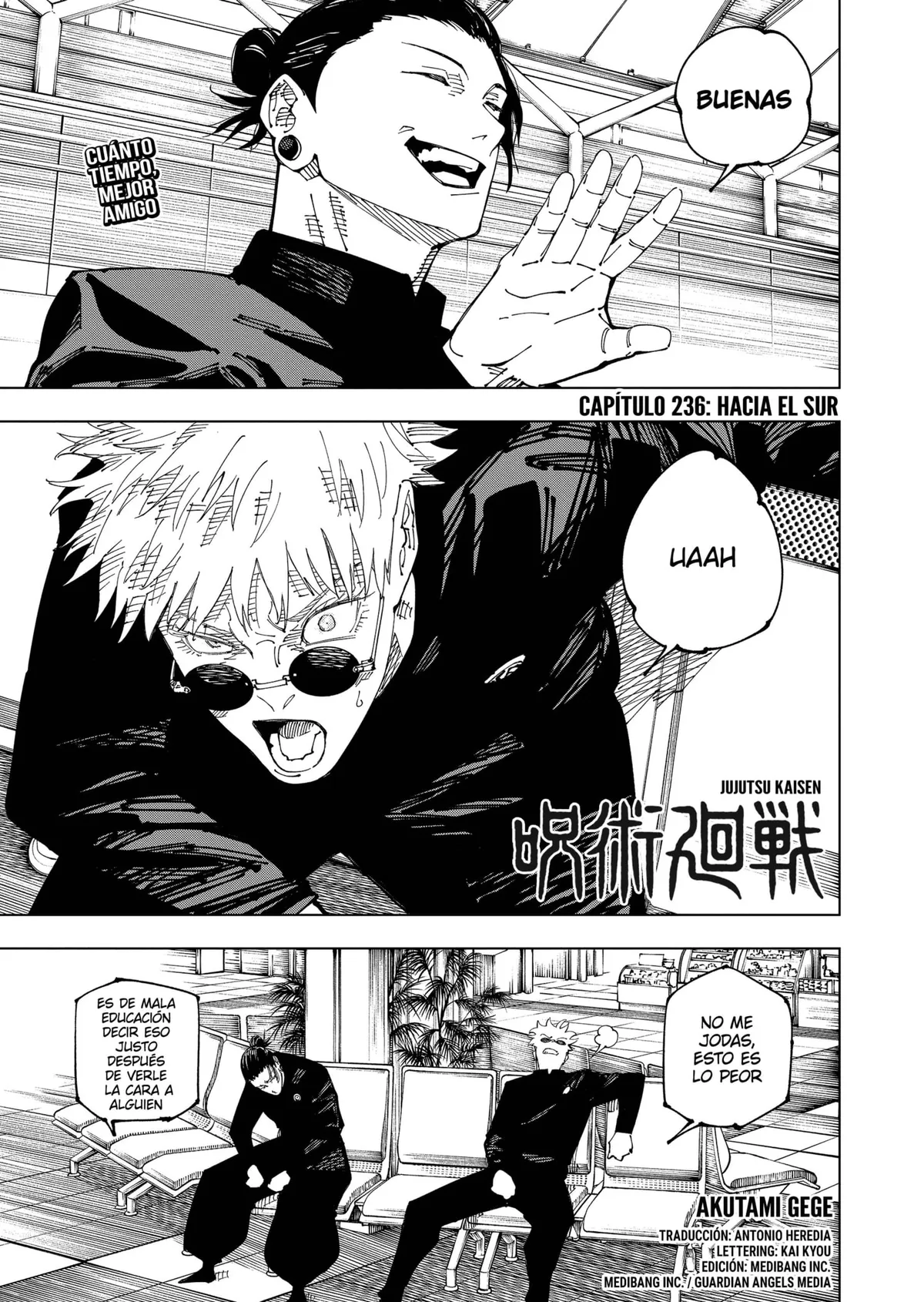 Jujutsu Kaisen Capítulo 236 en Línea - página 1