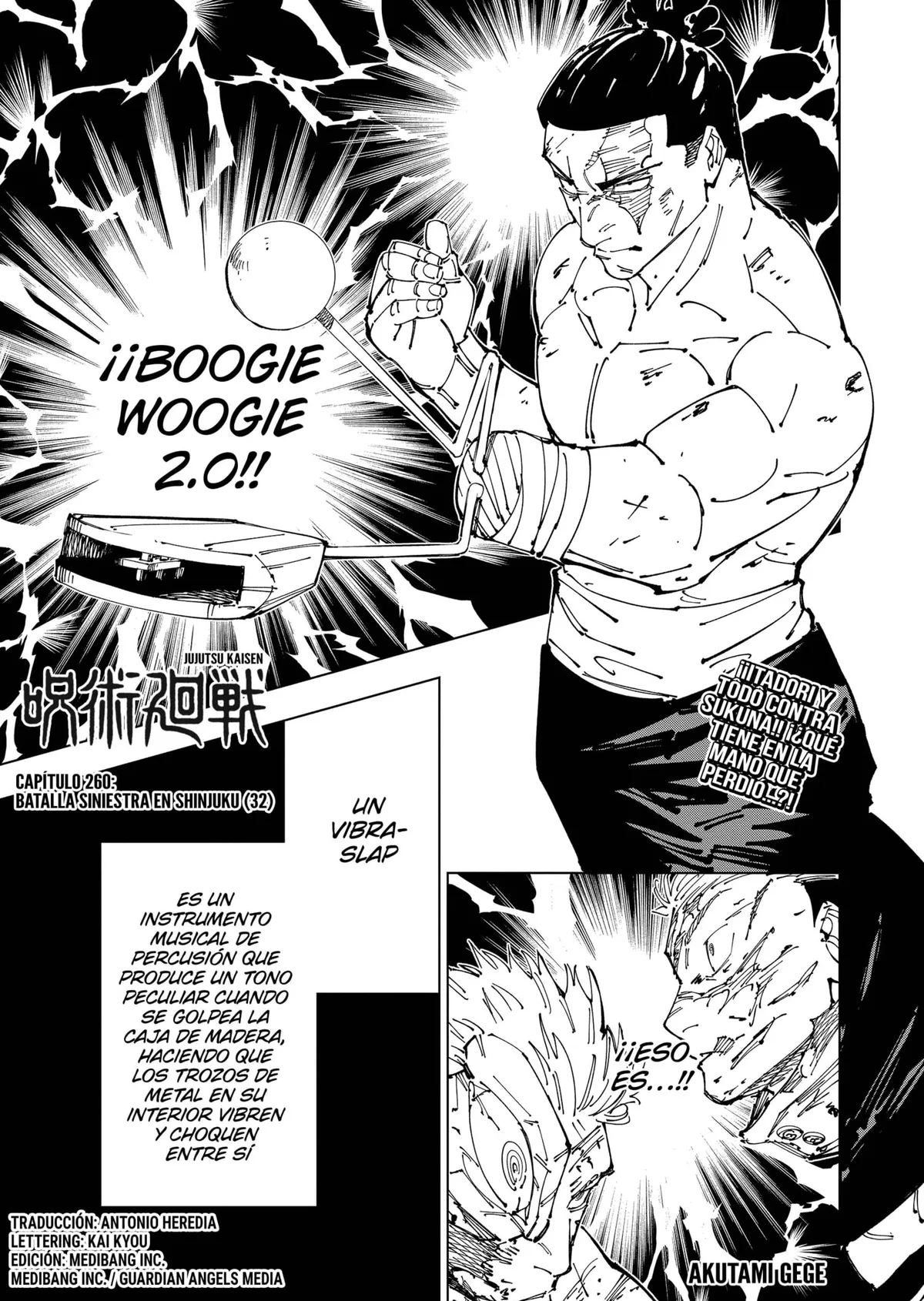 Jujutsu Kaisen Capítulo 260 en Línea - página 1