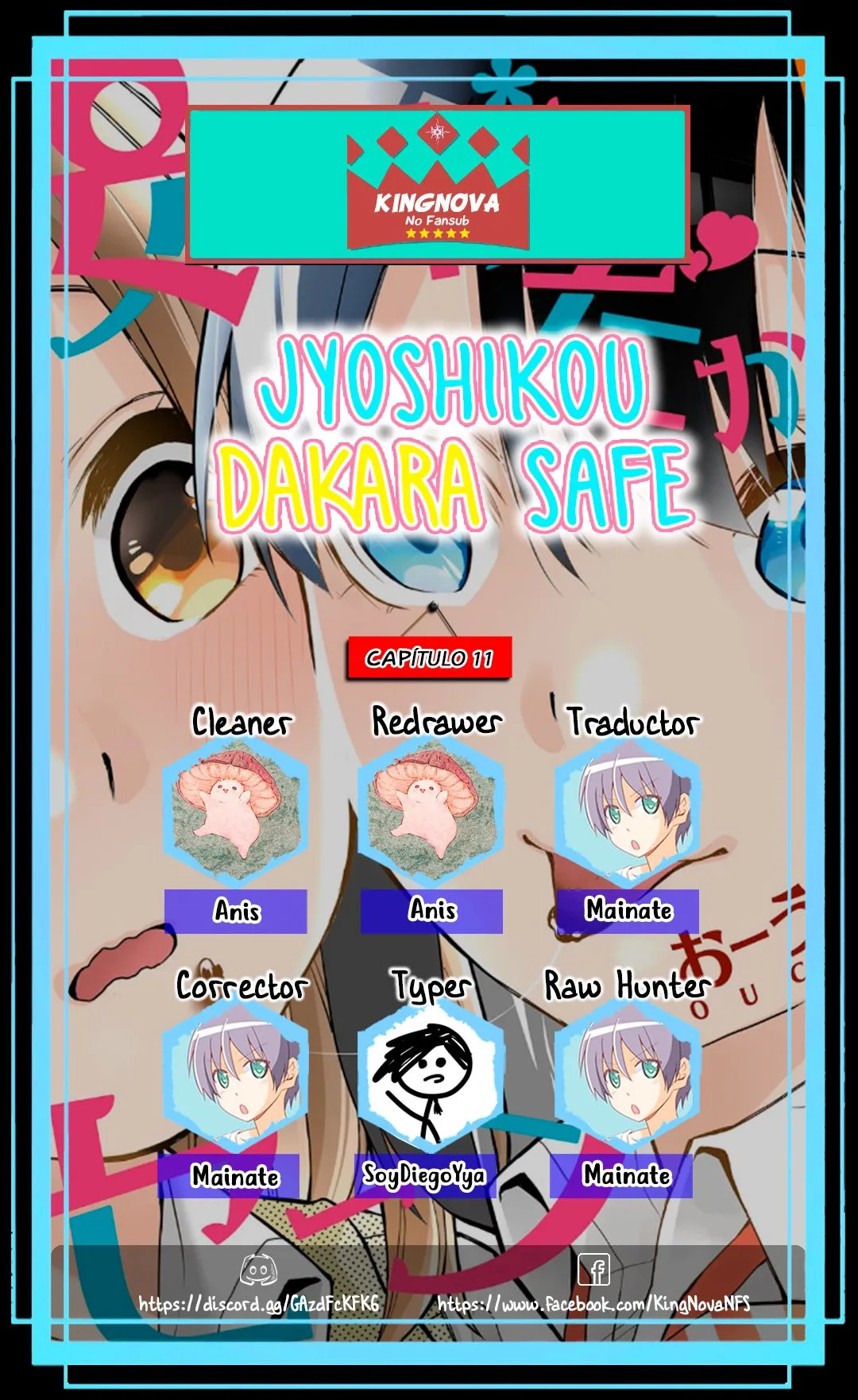Jyoshikou Dakara Safe Capítulo 11 en Línea - página 1