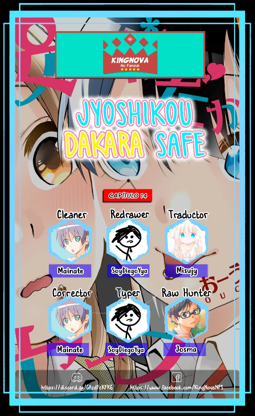 Jyoshikou Dakara Safe Capítulo 14 en Línea - página 1