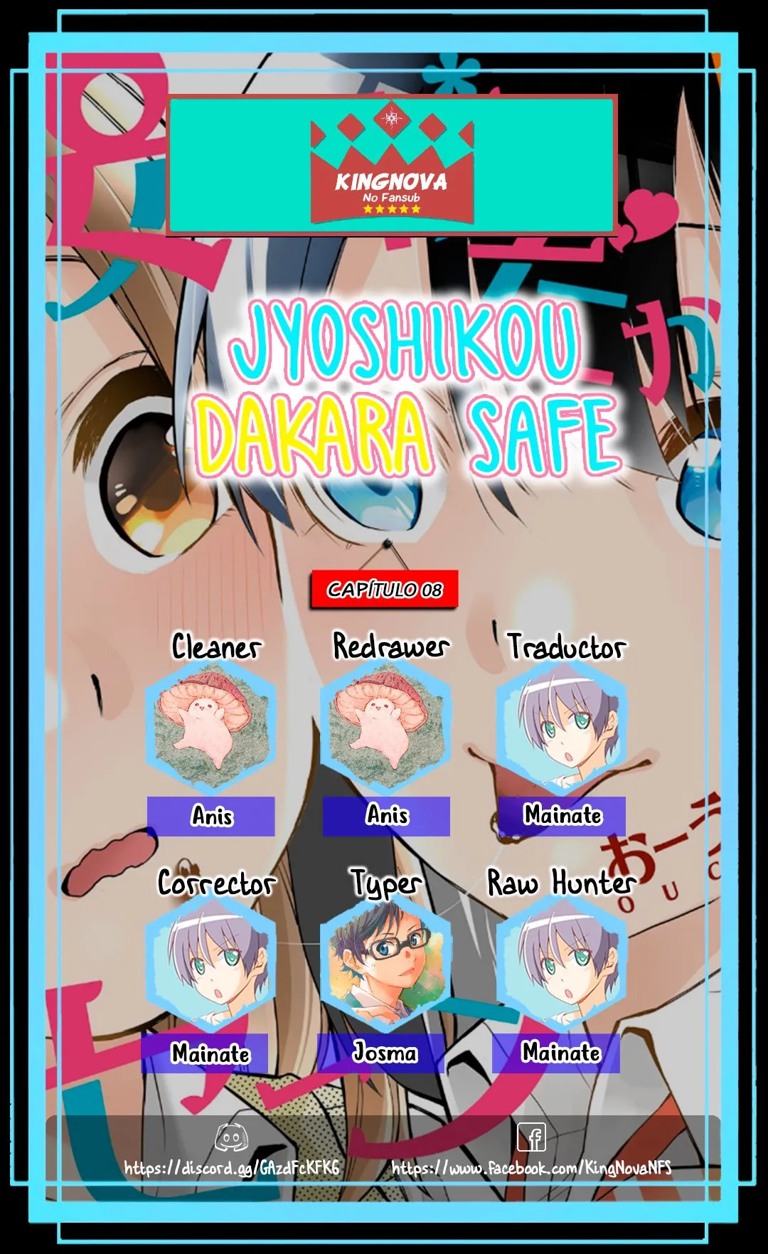 Jyoshikou Dakara Safe Capítulo 8 en Línea - página 1