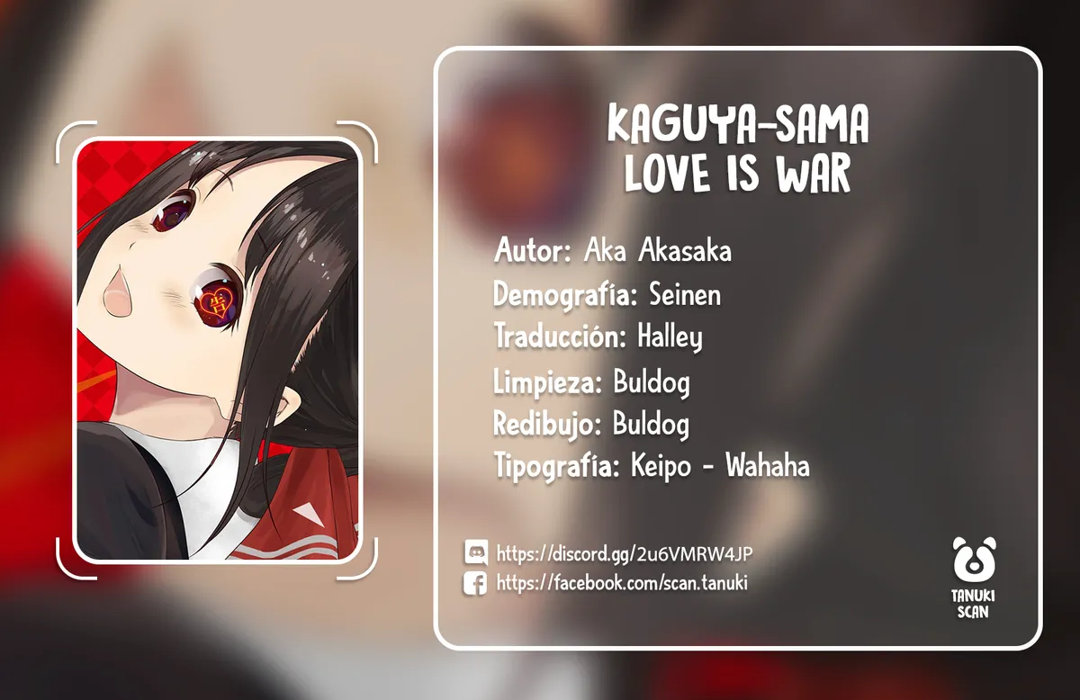 Kaguya-sama wa Kokurasetai: Tensai-tachi no Ren'ai Zunōsen Capítulo 262 en Línea - página 1