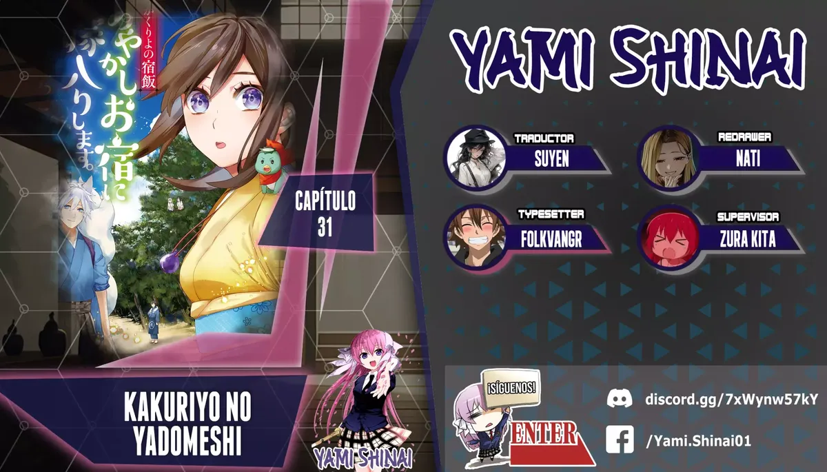 Kakuriyo no Yadomeshi Capítulo 31 en Línea - página 1
