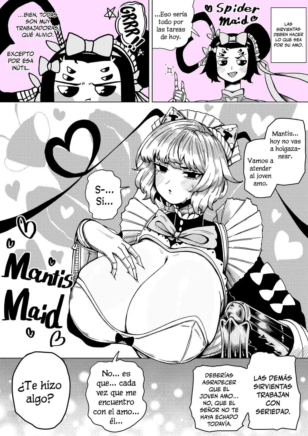 Kamakiri Maid to Chouchou no Goshujin-sama Capítulo 13 en Línea - página 1