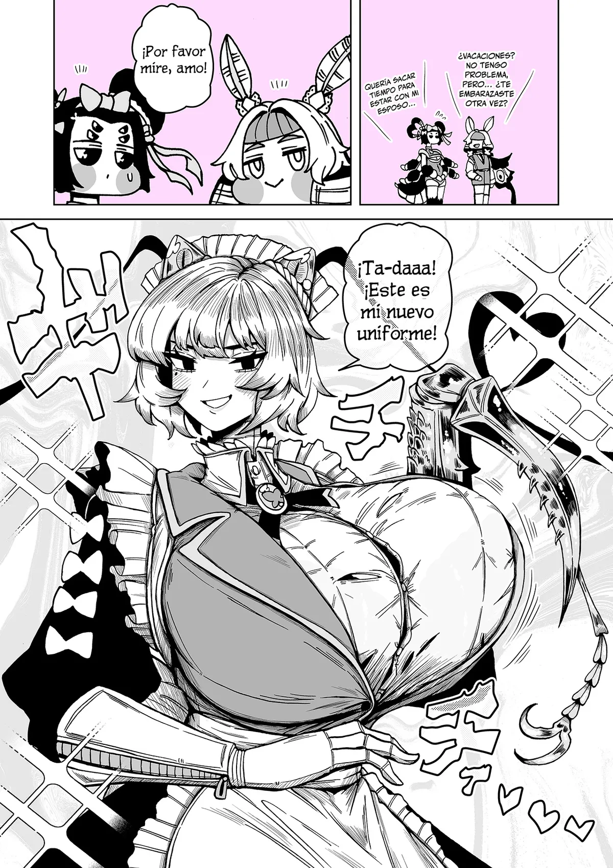 Kamakiri Maid to Chouchou no Goshujin-sama Capítulo 15 en Línea - página 1