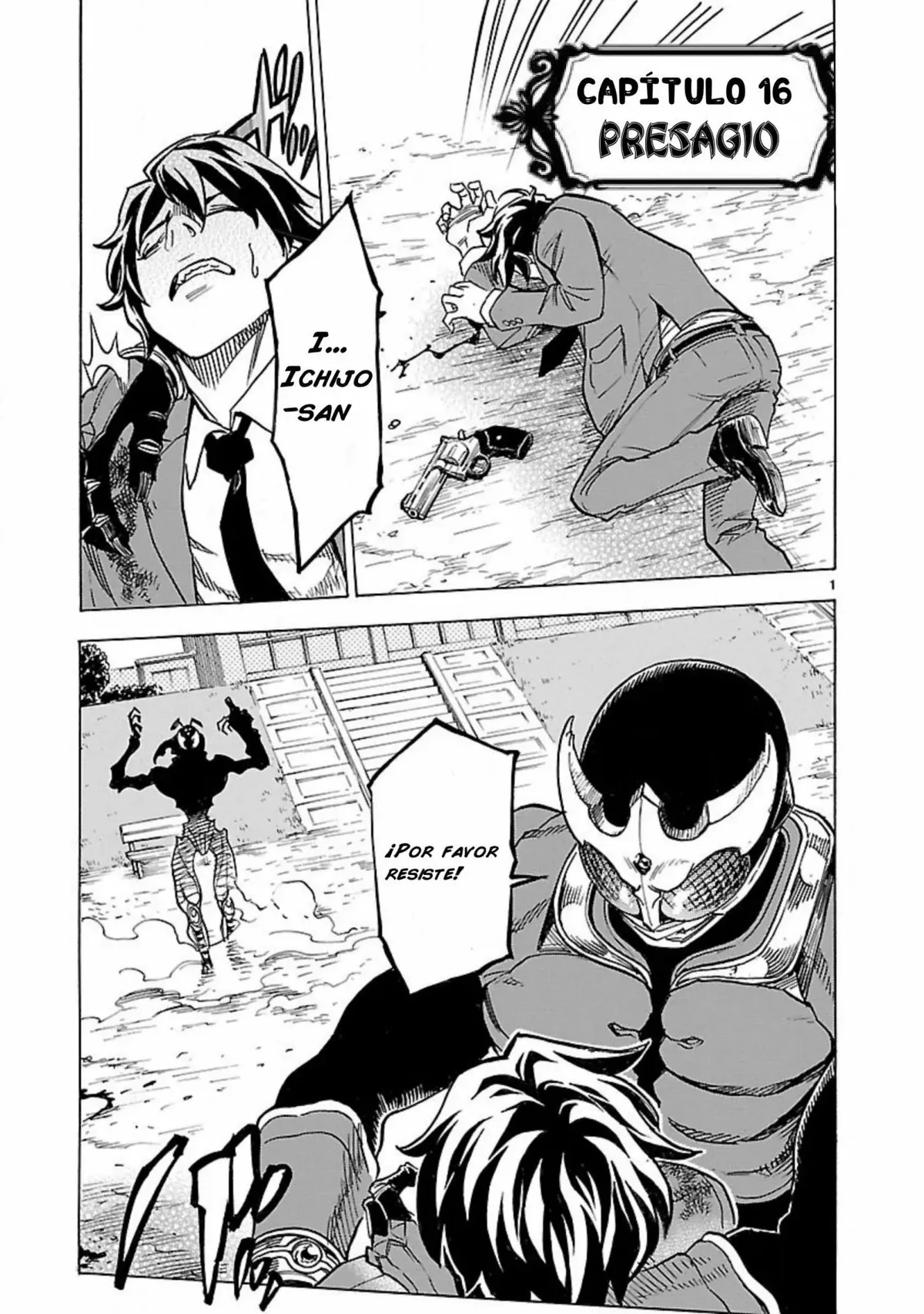 Kamen Rider Kuuga Capítulo 16 en Línea - página 1